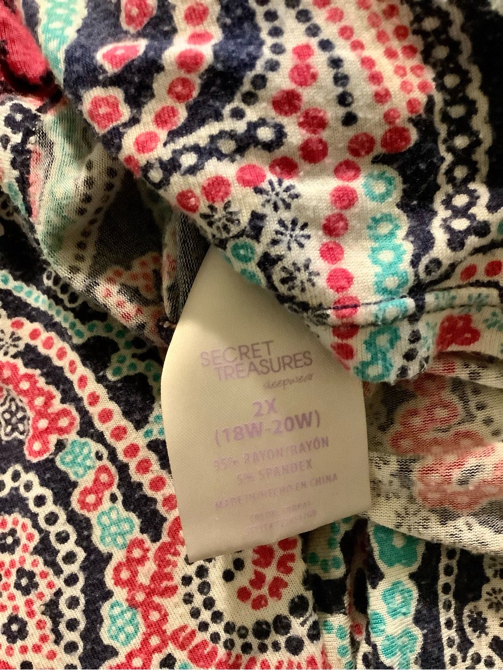 Secret Treasures Women Plus Pajamas - Picture 12 of 12